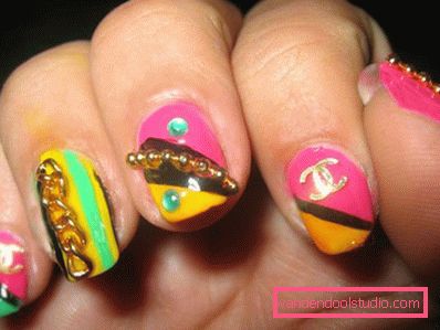 svijetle nail art svijetle nail art