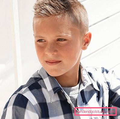 trendy frizure za dječake 2017 fotografije Moderne frizure za dječake 2019. - fotografije novih frizura