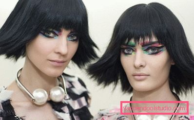 futuristički make up
