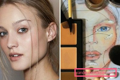 djevojka s nonturing make up djevojka s nonturing make up