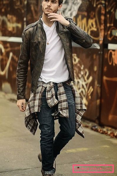 Muška frizura Grunge - stil za muškarce i muškarce