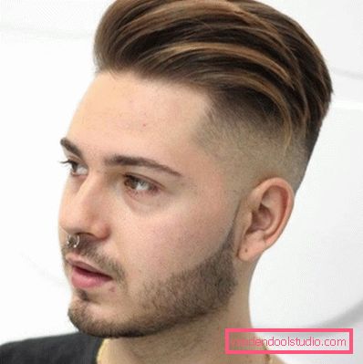 muška frizura s obrijanim stranama (hramovima) i potiljkom Muške frizure s obrijanim hramovima - kako ih zovu i što su