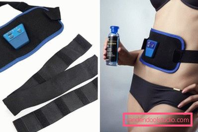 myostimulator na tijelu djevojke myostimulator na tijelu djevojke