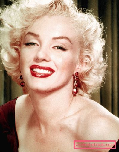 Frizura Marilyn Monroe na kratkoj i dugoj kosi