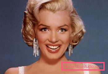 Frizura Marilyn Monroe na kratkoj i dugoj kosi