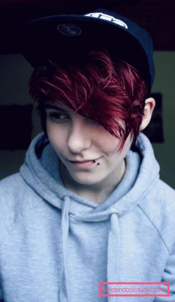 Tomboy Hair Style - Tomboy kratka frizura