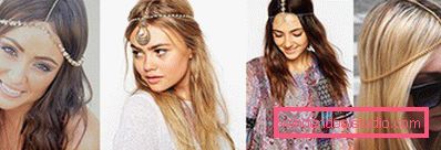 Boho frizura s pletenicama
