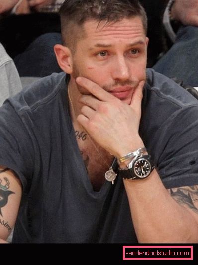 Frizura glumac Tom Hardy - foto frizure