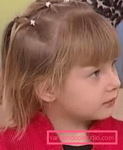 Frizure za djevojčice u vrtu za 5 minuta
