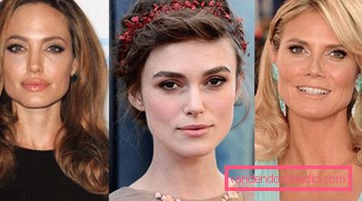 Heidi Klum, Keira Knightley, Angelina Jolie Heidi Klum, Keira Knightley, Angelina Jolie
