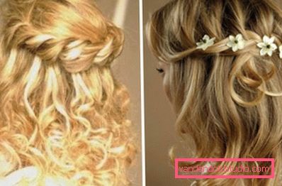 Frizure za srednju kosu s kovrčama - styling opcije za odmor i maturu