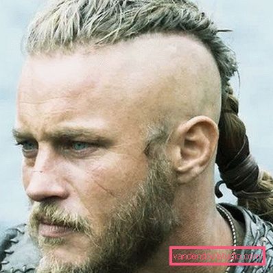 Viking frizura - fotografija