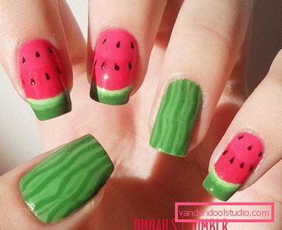 lubenica nail art lubenica nail art