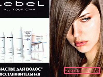 Sreća za kosu iz Lebel - profesionalni postupak za oporavak