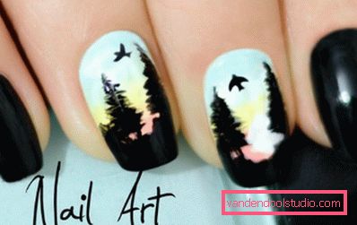 Umjetnički nail art Umjetnički nail art