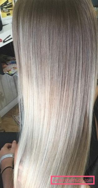 Lijepa boja kose shatush Najljepša tamna i svijetla boja za kosu