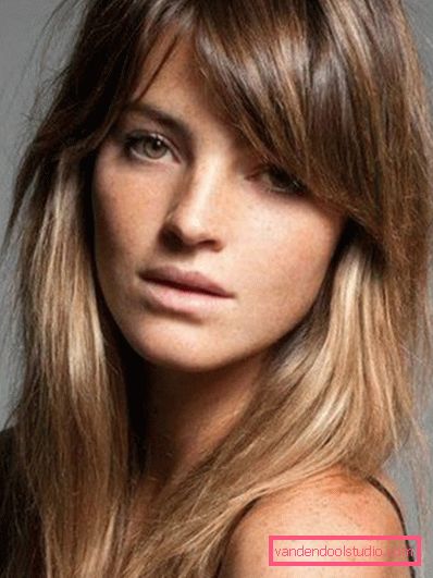 modni bangs 2018 Najmoderniji bangs 2019 - frizure s bangs za dugo