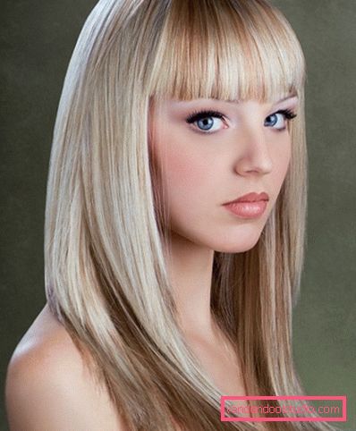 modni bangs 2018 Najmoderniji bangs 2019 - frizure s bangs za dugo