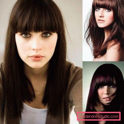 Najmoderniji bangs 2019 - frizure s bangs za dugo