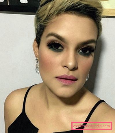 Šišanje Pixie za kratku kosu 2018 - 2019 - fotografije sa svih strana