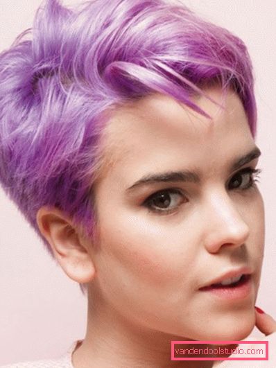 Šišanje Pixie za kratku kosu 2018 - 2019 - fotografije sa svih strana