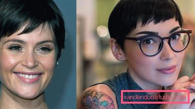 Šišanje Pixie za kratku kosu 2018 - 2019 - fotografije sa svih strana