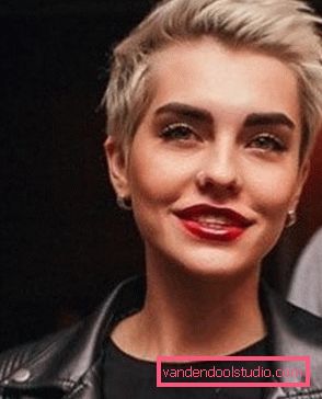 Šišanje Pixie za kratku kosu 2018 - 2019 - fotografije sa svih strana
