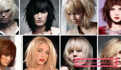Frizure za srednju kosu. Modni trendovi i klasika - fotografija