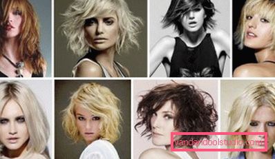 Frizure za srednju kosu. Modni trendovi i klasika - fotografija