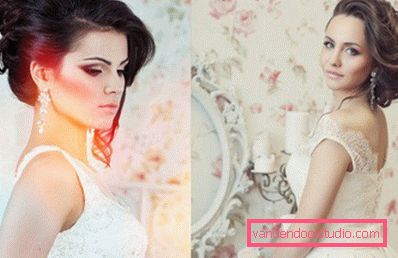 Vjenčanje frizura za dugu kosu - 250 stvarnih fotografija