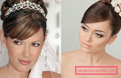 Vjenčanje frizura s bangs