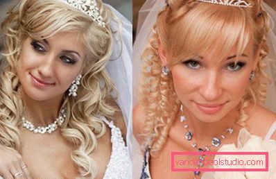 Vjenčanje frizura s bangs