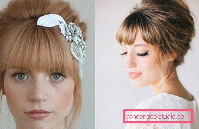 Vjenčanje frizura s bangs