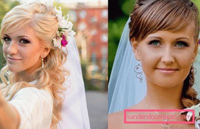 Vjenčanje frizura s bangs