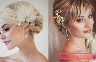 Vjenčanje frizura s bangs