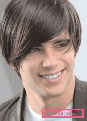 Muška frizura s bangs - duga kosa Mogućnosti za muške frizure s bangs i styling
