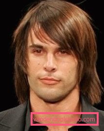 Muška frizura s bangs - duga kosa Mogućnosti za muške frizure s bangs i styling