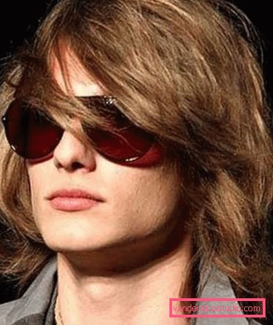 Muška frizura s bangs - duga kosa Mogućnosti za muške frizure s bangs i styling