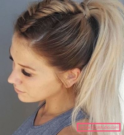 Školska frizura za dugu kosu Varijante školskih frizura za djevojčice bilo koje duljine