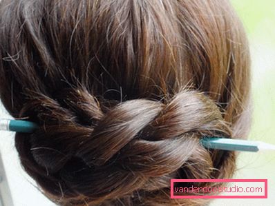 Olovka frizura Izrada frizura s olovkom - različite ideje za styling na olovci
