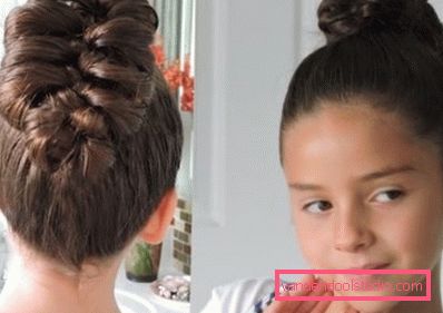 Pljuni na olovku Izrada frizura s olovkom - različite ideje za styling na olovci
