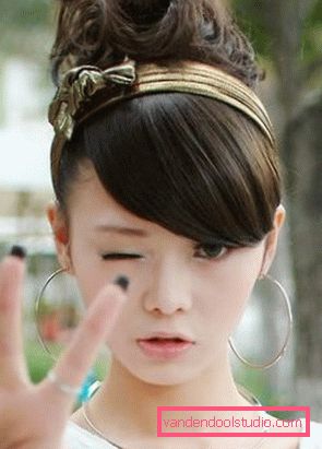 Japanske frizure za djevojčice u školu Sve vrste japanskih frizura