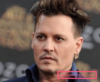 Sve frizure i frizure Johnny Depp