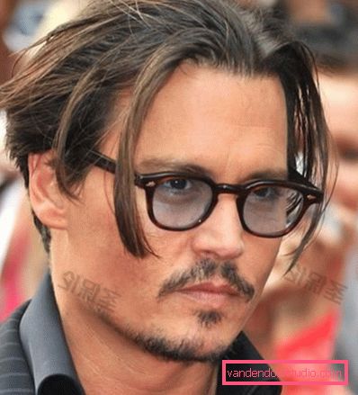 Sve frizure i frizure Johnny Depp