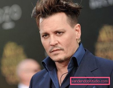 Sve frizure i frizure Johnny Depp