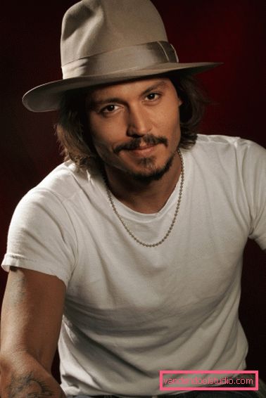 Sve frizure i frizure Johnny Depp