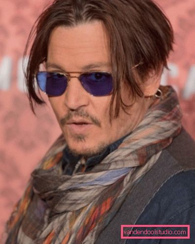 Sve frizure i frizure Johnny Depp