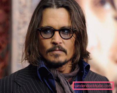 Sve frizure i frizure Johnny Depp