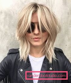 Frizure za srednju kosu bez šiški Ženske frizure za srednju kosu bez praska 2019. - fotografija